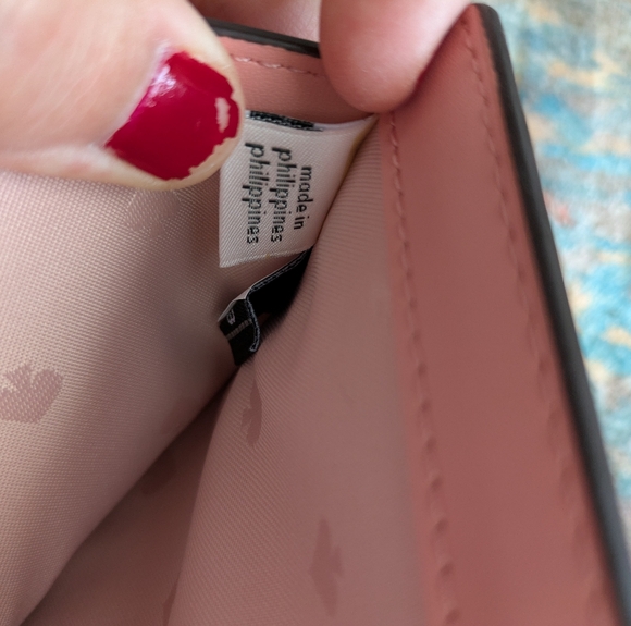 Kate Spade New York Patterson Drive Small L-Zip Bifold Wallet (SunsetDaze) M293 - Picture 4 of 16